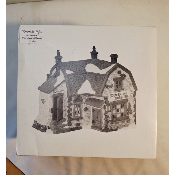 Heritage Village Collection Dickens Village Series Booter And Cobbler Handpainte - Picture 3 of 10